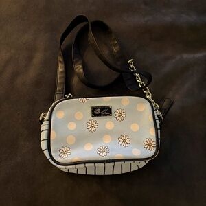 💙 Luv Betsey by Betsey Johnson Daisy Polka Dot Crossbody Bag